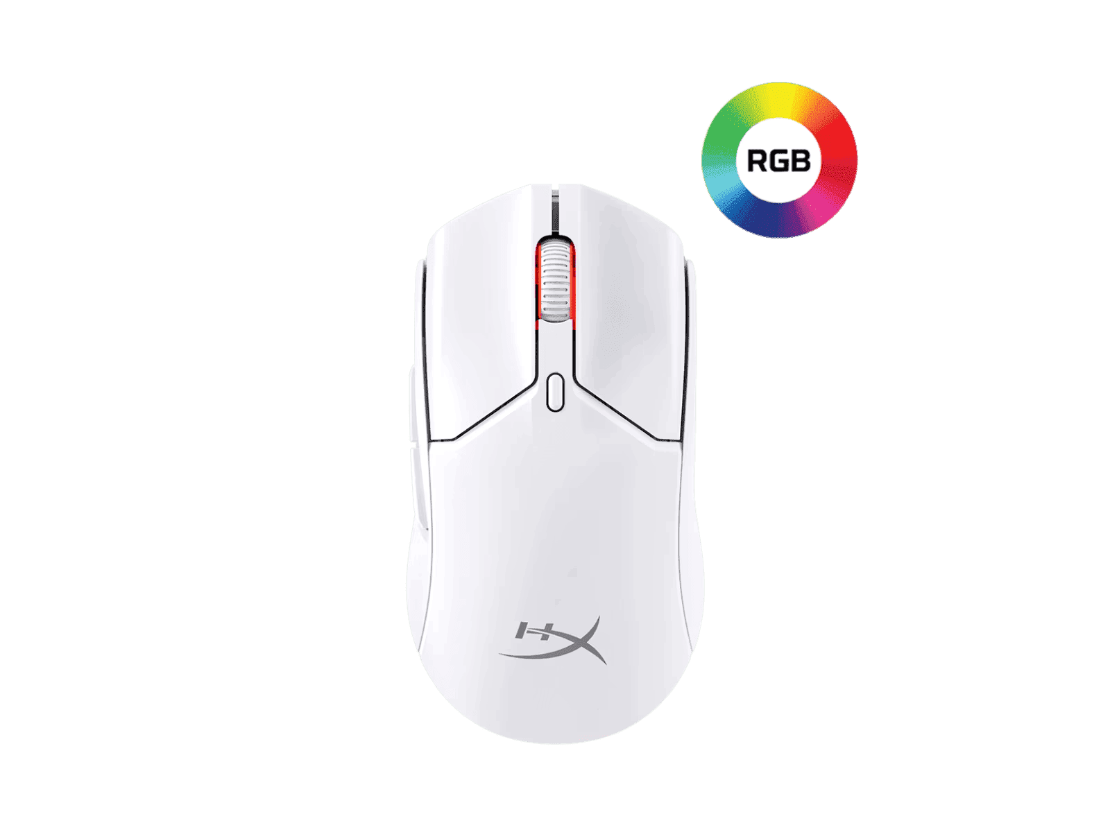 HyperX Pulsefire Haste 2 미니 초경량 고정밀 유무선 겸용 마우스(흰색)