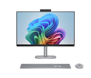HP OmniStudio X All-in-One 27-cs1000kr Desktop PC - 68.58 cm (27) - Silver (B8QY2PA-BN)