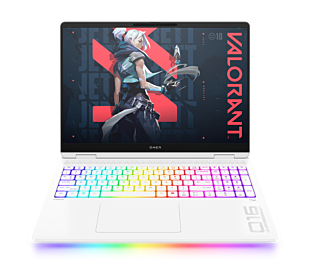 OMEN MAX Gaming Laptop 16-ah0206TX - 40.6 cm (16) - Ceramic white aluminum cover, ceramic white magnesium base and keyboard frame (C1NX5PA)