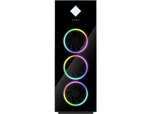 OMEN by HP 45L Gaming Desktop GT22-3001kr - Not applicable - Black, glass side panel, dark chrome logo (B8JN1PA)