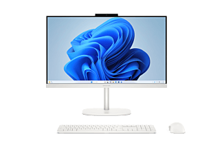 HP OmniStudio All-in-One Desktop 24-cu0003kr PC - 60.96 cm (24) - Cotton white (D73NKPA-BN)