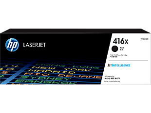 HP 416X High Yield Black Original LaserJet Toner Cartridge (~7,500 pages) (W2040X-BN3)