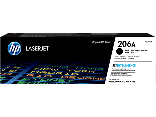 HP 206A Black Original LaserJet Toner Cartridge (W2110A-BN3)