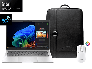 HP EliteBook X G1i 14 inch Notebook Next Gen AI PC - 35.56 cm (14) - Glacier silver (B93XXPT-BN1)