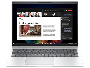 HP EliteBook 8 G1i 16 inch Notebook Next Gen AI PC - 40.6 cm (16) - Glacier silver aluminium (C94M9PT-BN1)