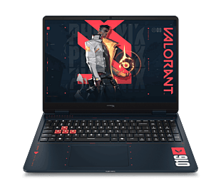 HyperX OMEN 16 inch Gaming Laptop PC 16-ap1064AX - 16" - Shadow black, black chrome logo (DF4E4PA)