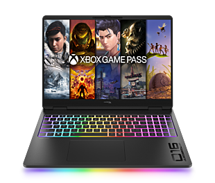 HyperX OMEN MAX 16 inch Gaming Laptop PC 16-ah1054TX - 16" - Shadow black aluminum (DG9Z1PA-BN)