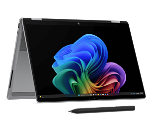 HP OmniBook X Flip 2-in-1 Laptop Next Gen AI 14-kb0040TU - 14" - Meteor silver aluminum (D5FW6PA-BN)