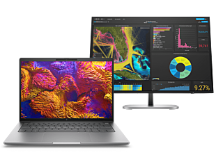 HP ZBook 8 G1as 14 inch Mobile Workstation PC  - Data Science - 35.56 cm (14) - Silver (BZ1B6PT-BNM)