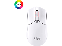 HyperX PulseFire Haste 2 미니 초경량 고정밀 유무선 겸용 마우스(흰색)