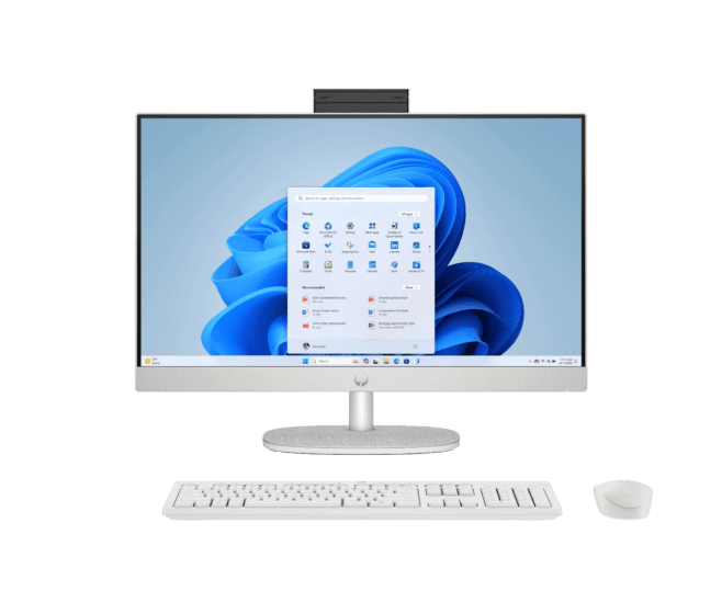 HP All-in-One Desktop AI 24-cr2002kr PC - 60.96 cm (24) - Shell white (BJ2S8PA-BN)