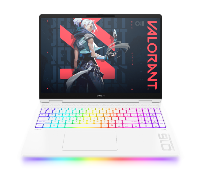 OMEN MAX Gaming Laptop 16-ah0234TX - 40.6 cm (16) - Ceramic white aluminum cover, ceramic white magnesium base and keyboard frame (C58R5PA)