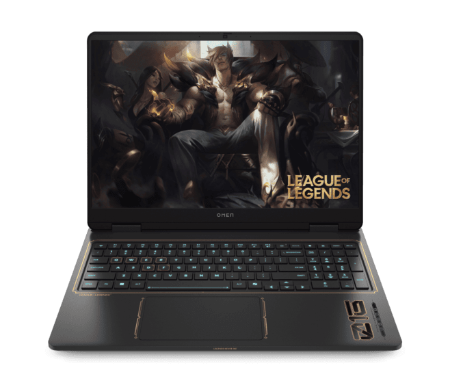 OMEN Gaming Laptop 16-am0309TX - 40.6 cm (16) - Shadow black (League of Legends Gold Limited Edition) (C9LB4PA)