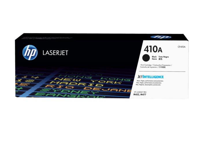HP 410A Black Original LaserJet Toner Cartridge (CF410A-BN3)