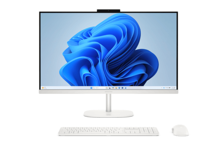 HP OmniStudio All-in-One Desktop 27-cu0010kr PC - 68.58 cm (27) - Cotton white (D73NQPA-BN)