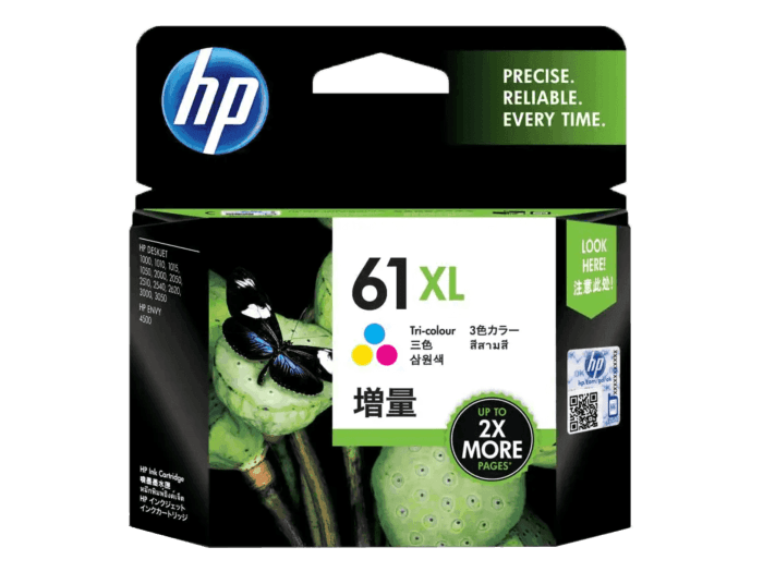 HP 61XL 대용량 3색 정품 잉크 카트리지 HP 코리아