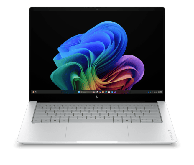 HP OmniBook X Laptop Next Gen AI 14-ka0067TU - 14" - Glacier silver aluminum (D75SLPA)