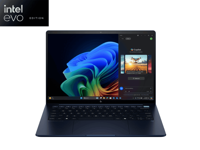 HP EliteBook Ultra G1i 14 inch Notebook Next Gen AI PC + HyperX Pulsefire Saga Pro Wireless Gaming Mouse (Black) - 35.56 cm (14) - Atmosphere blue (B93XFPT-BN2)