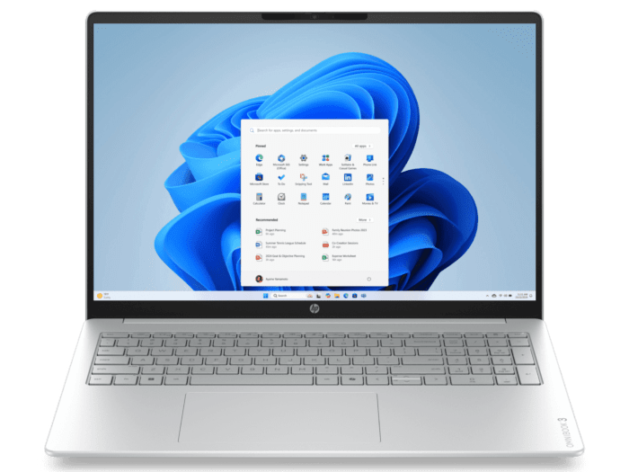 HP OmniBook 3 Laptop Next Gen AI 16-bv0021AU - 16" - Glacier silver (D42MVPA)