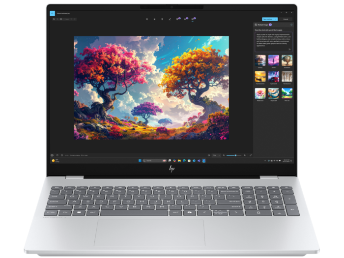 HP OmniBook 7 Laptop Next Gen AI 16-bh0023TU - 16" - Meteor silver aluminum (D2UW0PA)