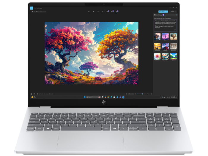 HP OmniBook 7 Laptop 16-az0005TU - 40.6 cm (16) - Glacier silver aluminum (BE7J9PA)