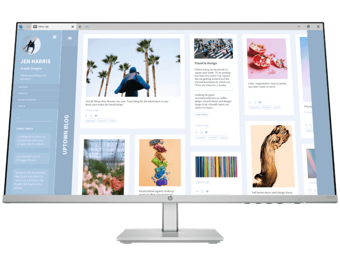 HP Series 5 27 inch FHD Height Adjust Monitor - 527sh - 27" (94C51AA)