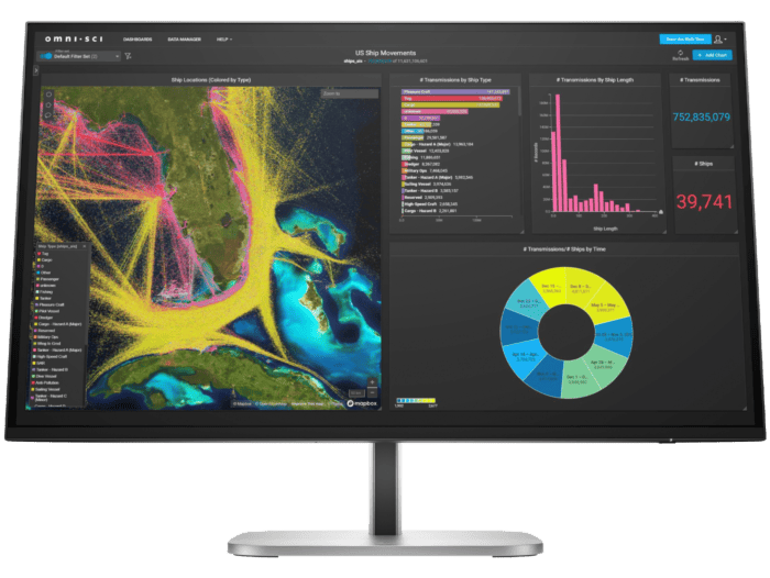 HP Series 5 Pro 27 inch QHD USB-C Monitor - 527pu - 27" (9E0G5AA-BN1)