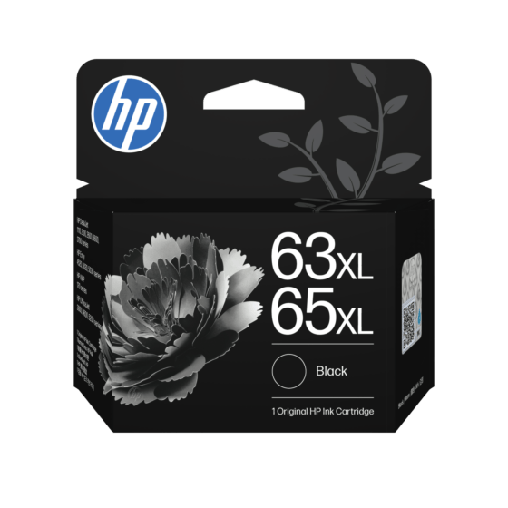 HP 63XL/65XL Black Original Ink Cartridge (B7RT5AA)