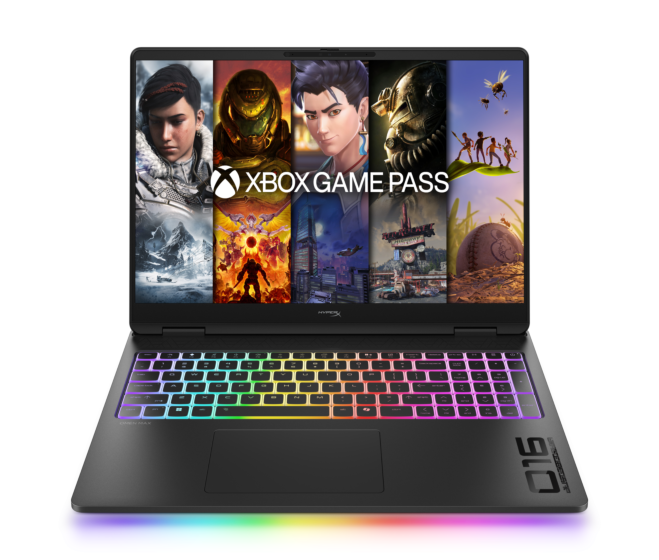 HyperX OMEN MAX 16 inch Gaming Laptop PC 16-ah1050TX - 16" - Shadow black aluminum (DE7R0PA-BN)