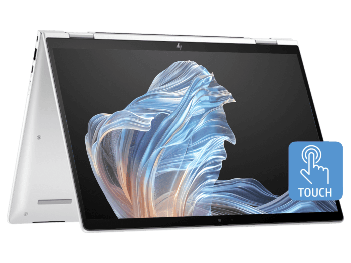 HP EliteBook X Flip G1i 14 inch Notebook Next Gen AI PC - 35.56 cm (14) - Glacier silver (B94E9PT)