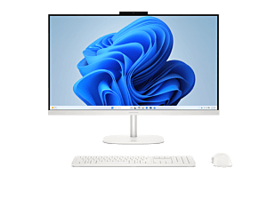 HP OmniStudio All-in-One Desktop 27-cu0010kr PC - 68.58 cm (27) - Cotton white (D73NQPA-BN)