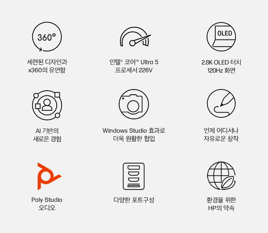 HP 옴니북 X 플립 14-fm0054TU 노트북(BG6A1PA)