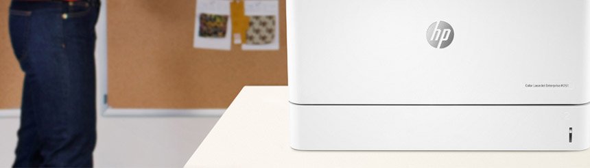 HP 컬러 레이저젯 엔터프라이즈 M751dn 프린터